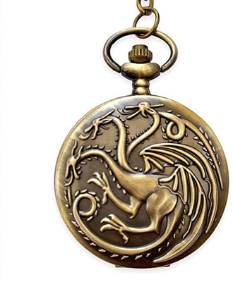 BBG FK_Antique Steampunk Vintage Pocket Watch Keychain Key Chain