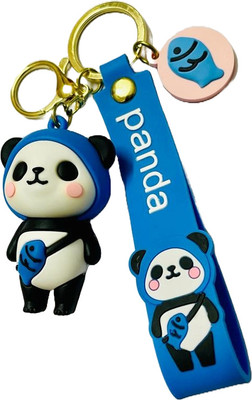 GKM Cute Fisher Panda Theme high quality keychain Key Chain