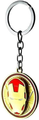 RR Boutique Avenger Super Hero Ironman Keychain | 360 Degree Rotating Marvel Key Chain