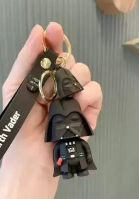 ONRR Collections Star Wars Darth Vadar Keychain with band 3D keychain Key Chain