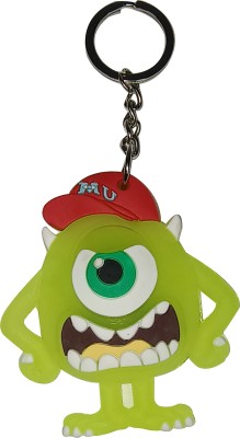 New Dimension Store New Comic Character of Single Eye Monster wearing Red Hat, Dual Side View Design Key Chain