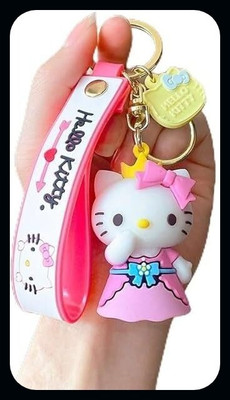 gtrp Keychain-Cute Kitty 3D | & Quirky Bag Charm Hd 17 Key Chain