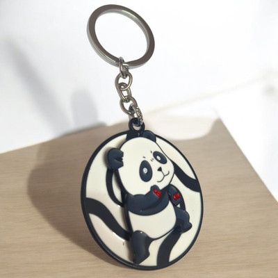 Asha Maven Panda Keychain Spining Key Chain