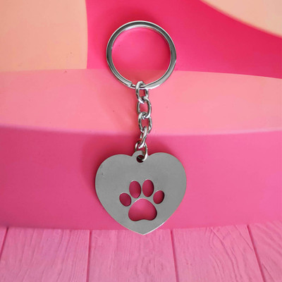 Sullery Personalized Dog paw Stainless Steel Keychain LCSK046 Key Chain Key Chain