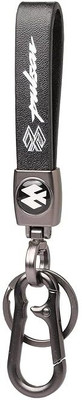 gtrp Pulser Leather Key Chain, Key Ring with Metal & Leather finish 01 Key Chain