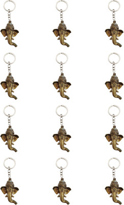 BLESSINGS Set Of 12 Ganpati A Key Chain