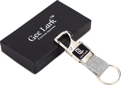 Geelark Premium Key Chain Man & Woman (set of 1 Grey ) Key Chain