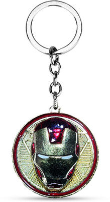 nuVibes Metal Ironman Shield Key Chain (Multicolor) Key Chain