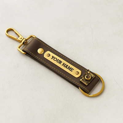 CELED Customized Lether Keyring. Key Chain