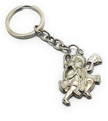 Newview Lord Hanuman Bajrangbali with Hill Metal Keychain Key Chain