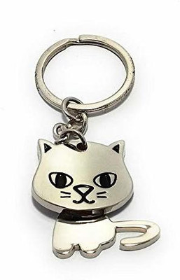 Virom Moving Cat Metal Keyring best gift for cat lover Key Chain