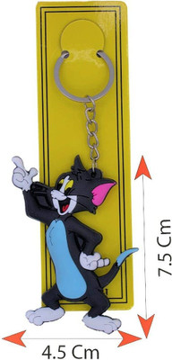 Keymaster Double Sided Tom with jerry Cartoon Keychain Key Chain