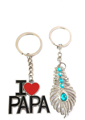 Meeko.com i love papa & omg key chain 76g_jj112 Key Chain