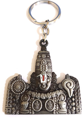 MISMIL Tirupati Balaji keychains god Venkateswara key ring Perumal with namam metal Key Chain