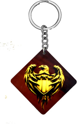 AFH God of Sky Eagle (Garuda) Keychain for Men and Women Key Chain