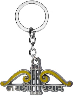 Rashi Traders Jai Shree Shyam Key Chain for Bike,Car, House,Office Khatu Shyam Ji Key Chain