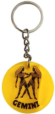 IG Crafter Ultra Shiny Handmade Gemini Zodiac Sign Key Chain