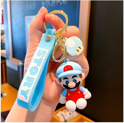 FYURI Premium 3D Silicon Rubber Keyrings use as Bag Charm, Car Keychain, Bike Keychain Key Chain