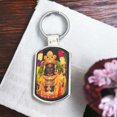 Shiv Jagdamba Religious Shri Ram Lalla Idol Bikes/Car/Office Keychain ShivKey202434 Key Chain