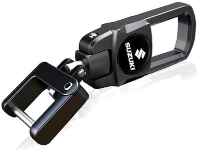 BANISTROKES Black Color Car Fob Heavy Duty for Suzuki Key Chain Key Chain