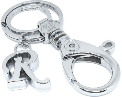 Mundkar Alphabet Keychain Ring Hook -R Key Chain
