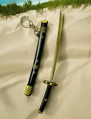gtrp UNSHARPED Metal KATANA with cover - Multicolor Code99-New721 Key Chain