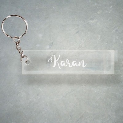 SY Gifts Karan T Name Keychain O1 180 Key Chain