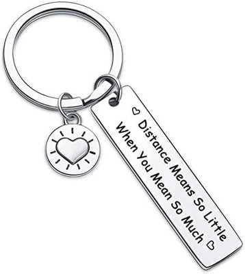 Dattatreya Collection Long Distance Relationship Gift for Boy and Girl Friend Key Chain