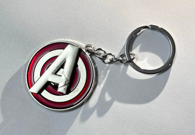 SHRI JI High-quality Metal Avengers A Keychain | Rotating Keychain Antirust Key Chain