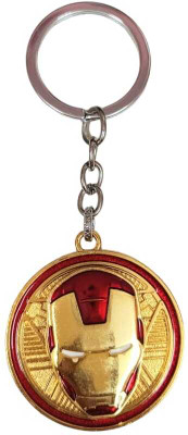 PEARLISH Iron Man 360 Degree Rotating Keychain Key Chain
