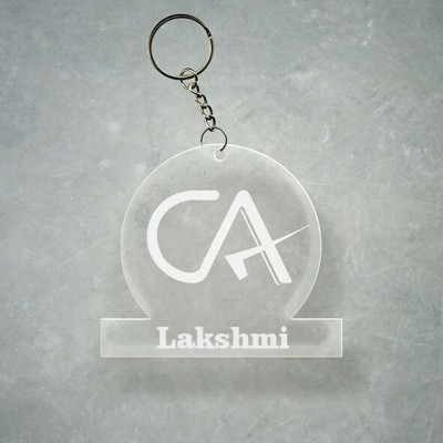SY Gifts Chartered Accountant CA Design With Lakshmi Name Key Chain