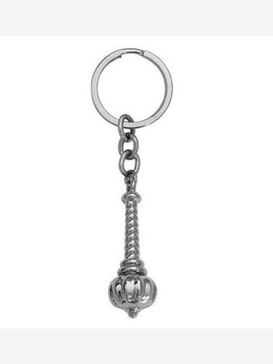 V P ENTERPRISES Pavan Putra Ram Bhakth Hanuman Anjaneya Bajrangbali Gada Keyring Key Chain