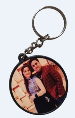 MyDreamBox Custom Metal Photo Keychain | Personalized Gift Item Key Chain
