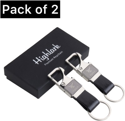 Highlark Premium & Exclusive (Pack of 2) Metal Key Chain