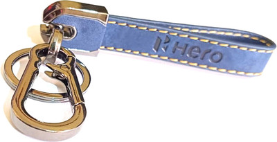HERO Logo Leather Keychains Key Chain