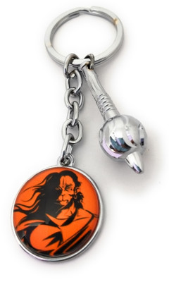 High Choice Lord Hanuman or Bajrangbali with Gada Key Chain