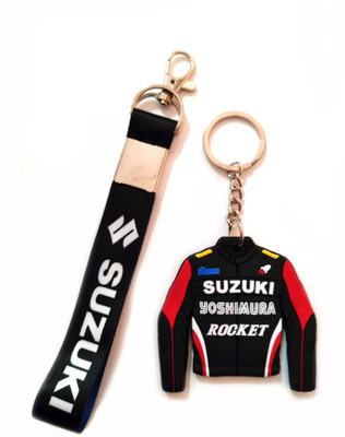 Meeko.com Keychain-Suzuki Tag With Jacket Key Chain Key Chain