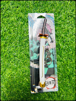 BBG BBG_Demon slayer Anime sabito Katana Keychain [15cm] | Ideal Gift 41-A Key Chain