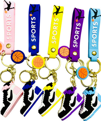 GKM Shoes Zigzag premium quality combo set keychain Key Chain