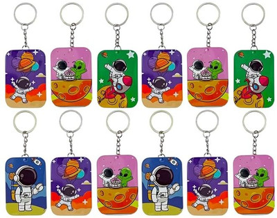 AMANVANI Metal Tin Box Keychain, Keyring For Men, Keychain For School Bag Key Chain