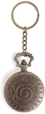gtrp Naruto 2 Premium Pocket Watch Metal Keychain Retro Vintage Key Chain
