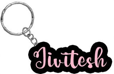 SY Gifts BPK Jivitesh Name Keychain Key Chain