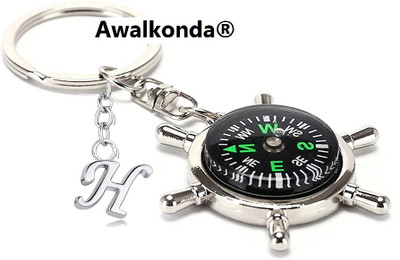 Awalkonda Compass- Alphabet-H Key Chain