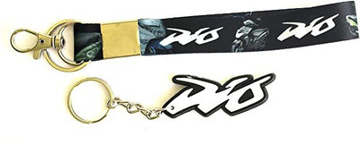 Meeko.com Dio tag with Singal Side Dio Rubber Key Chain and Key-Ring - White Key Chain