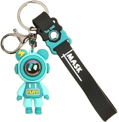 TINKUMINKU MASKED ASTRONAUT KEYCHAIN 3D multipurpose Key Chain