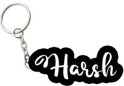 SY Gifts Harsh Black White Name Keychain Key Chain