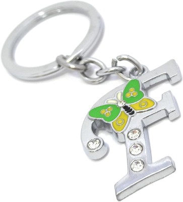 Key Era Alphabet Butterfly Lettet F Key Chain