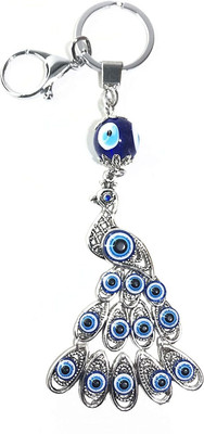 gtrp keychain-Beautiful Peacock Closed Key Chain
