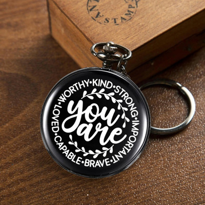 GT Gala Time Pocketwatch keyachain Creative Rakshabandan Gift(Unique Gift) You are Loved Key Chain