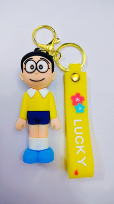 Keychain gallery 3d nobita silicone keychain Key Chain
